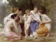 Adolphe William Bouguereau Admiration (mk26) oil painting reproduction
